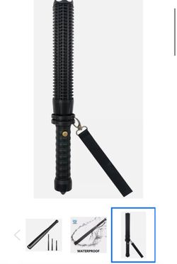 Bat LED Flashlight 3 Mode Security Light - Nova Security 13 Inches