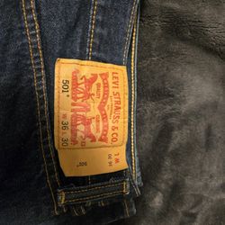 Levi's 501 36" 30"