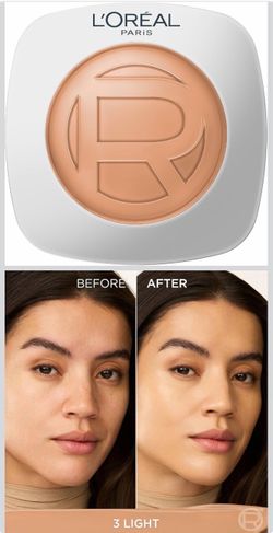 L'Oreal Paris True Match Nude Hyaluronic Tinted Serum Balm Compact Foundation 3 Pale
