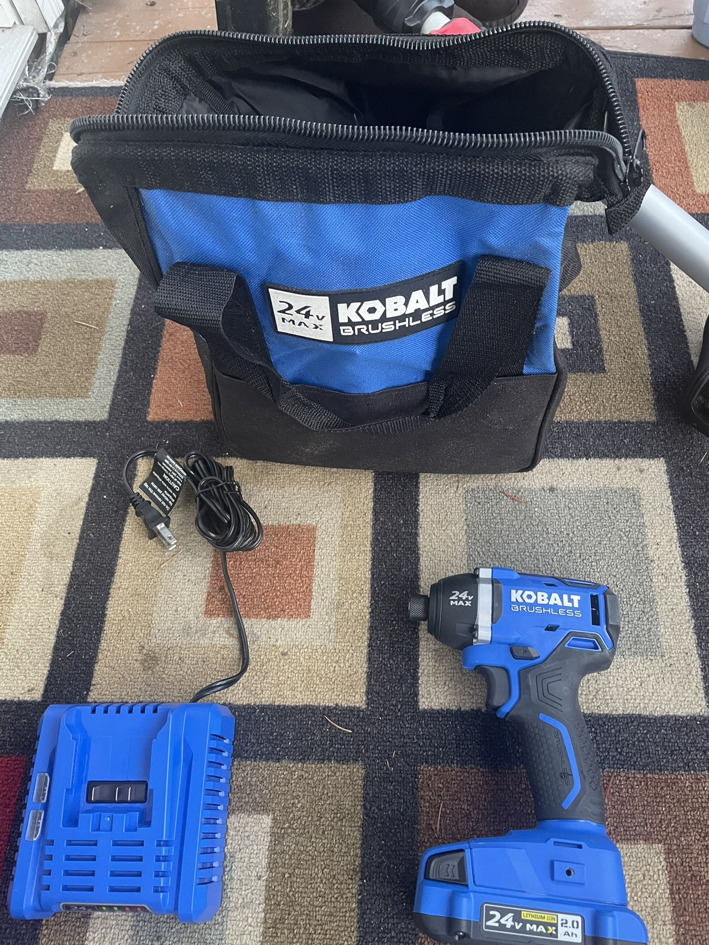 Kobalt Impact driver with charger and 1 battery