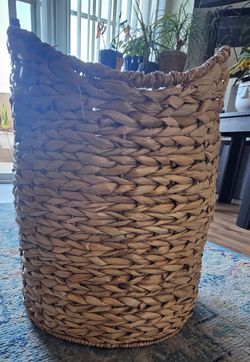 Tall Rattan Basket
