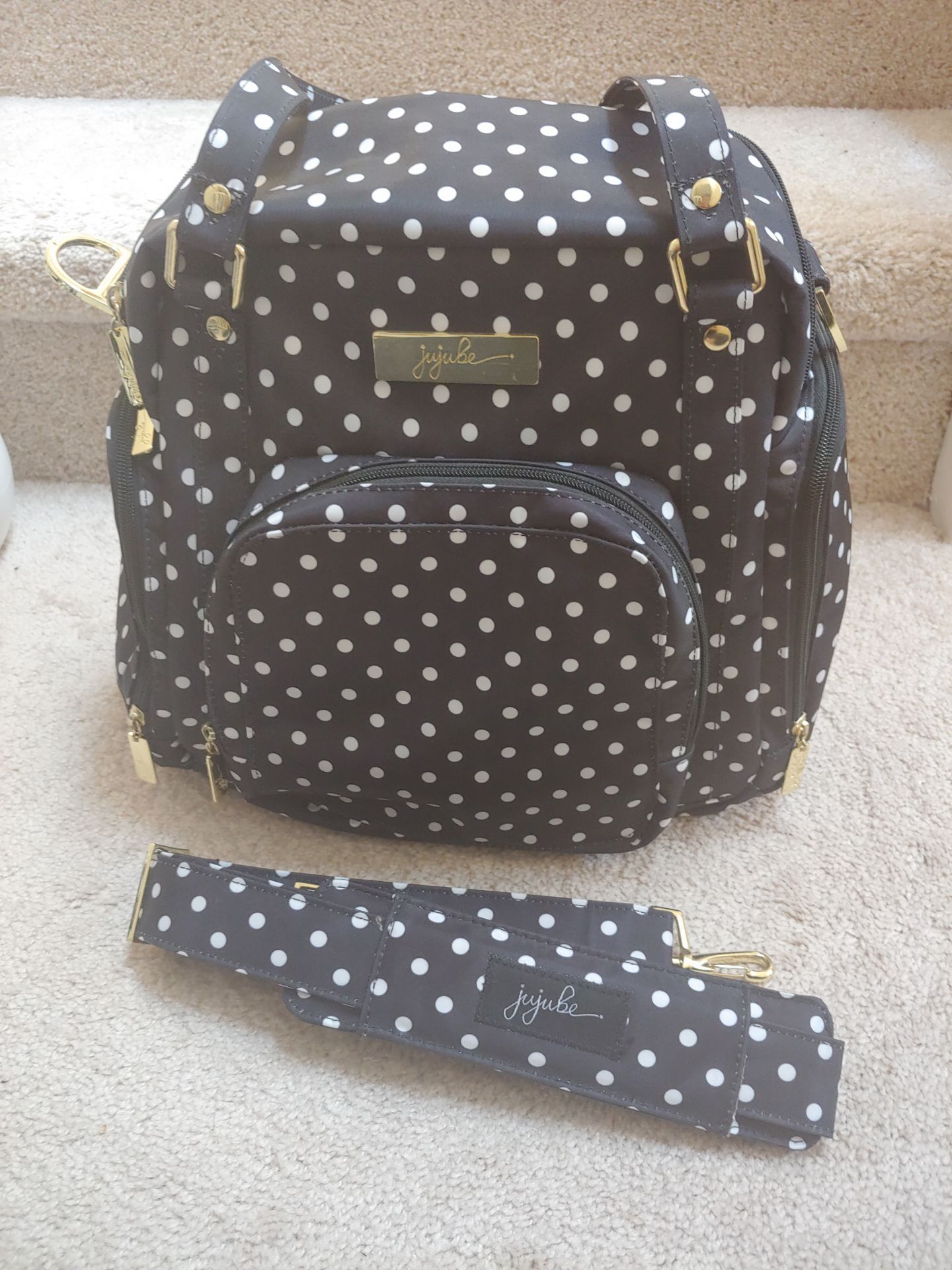 Jujube Be Supplied Breast Pump Diaper Bag