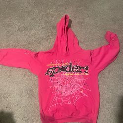 Pink S5pder hoodie