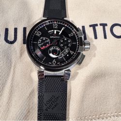 Authentic Men’s Louis Vuitton Tambour Watch 