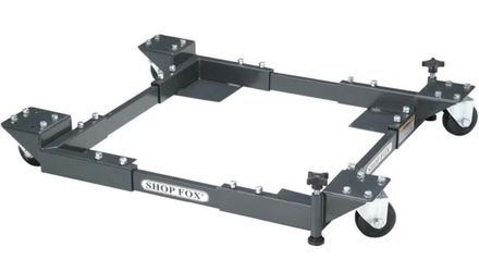 Shop Fox D2057A Adjustable Mobile Base, 1000lb Capacity