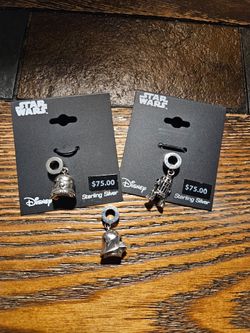 Disney star wars charms 925 silver