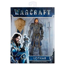 Jakks Pacific Warcraft Lothar 6 Inch Figure with Accessory