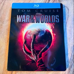 War Of The Worlds  Steelbook Blu-Ray Steven Spielberg Tom Cruise 