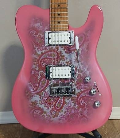 Pink Paisley Telecaster
