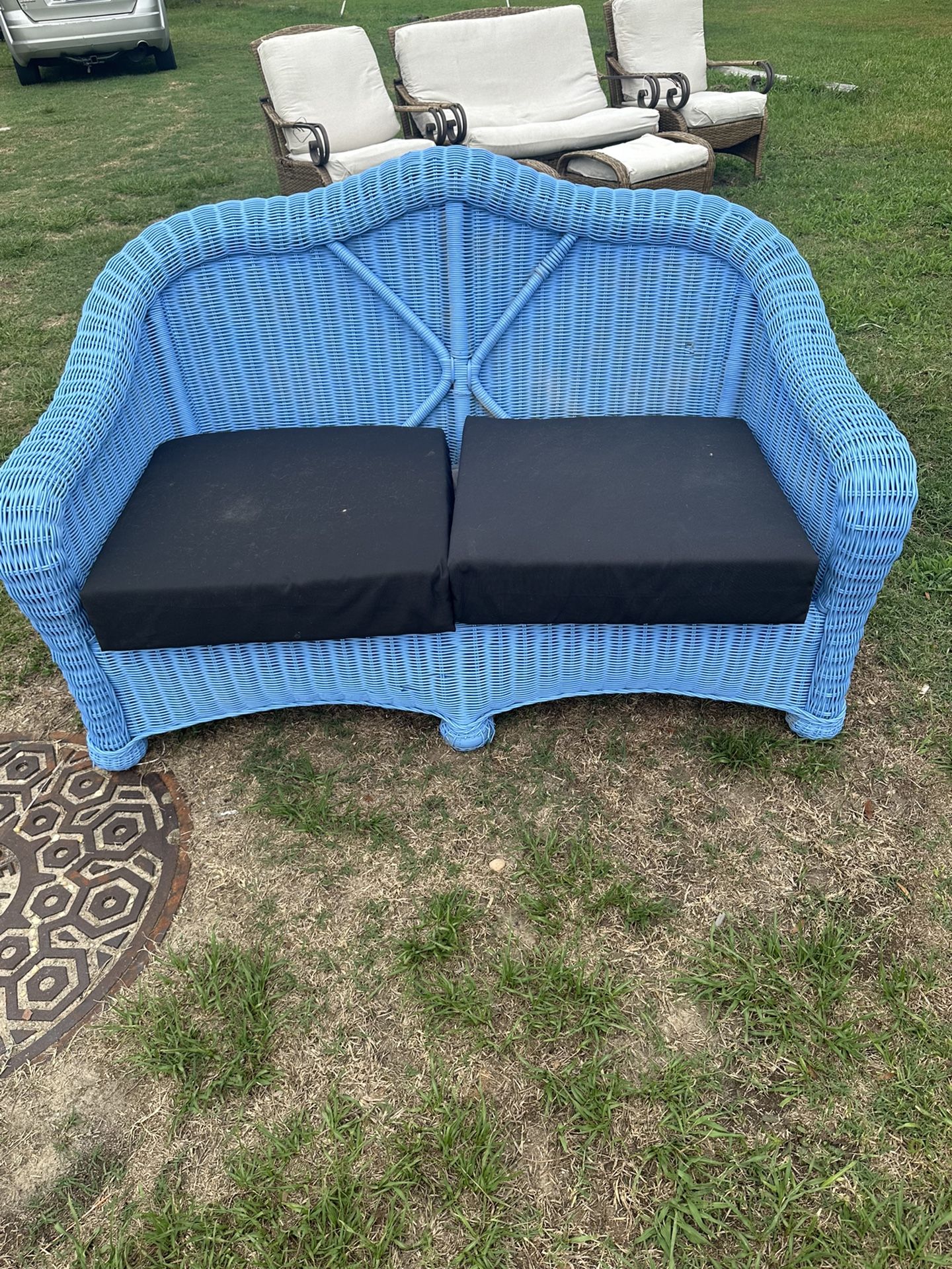 Wicker Sofa