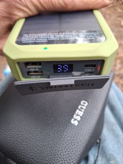 $20 Swiss Tech Solar Charging Block And Wall Charged 