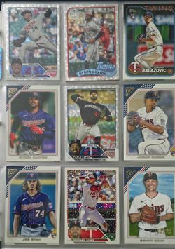 Twins MLB sports cards