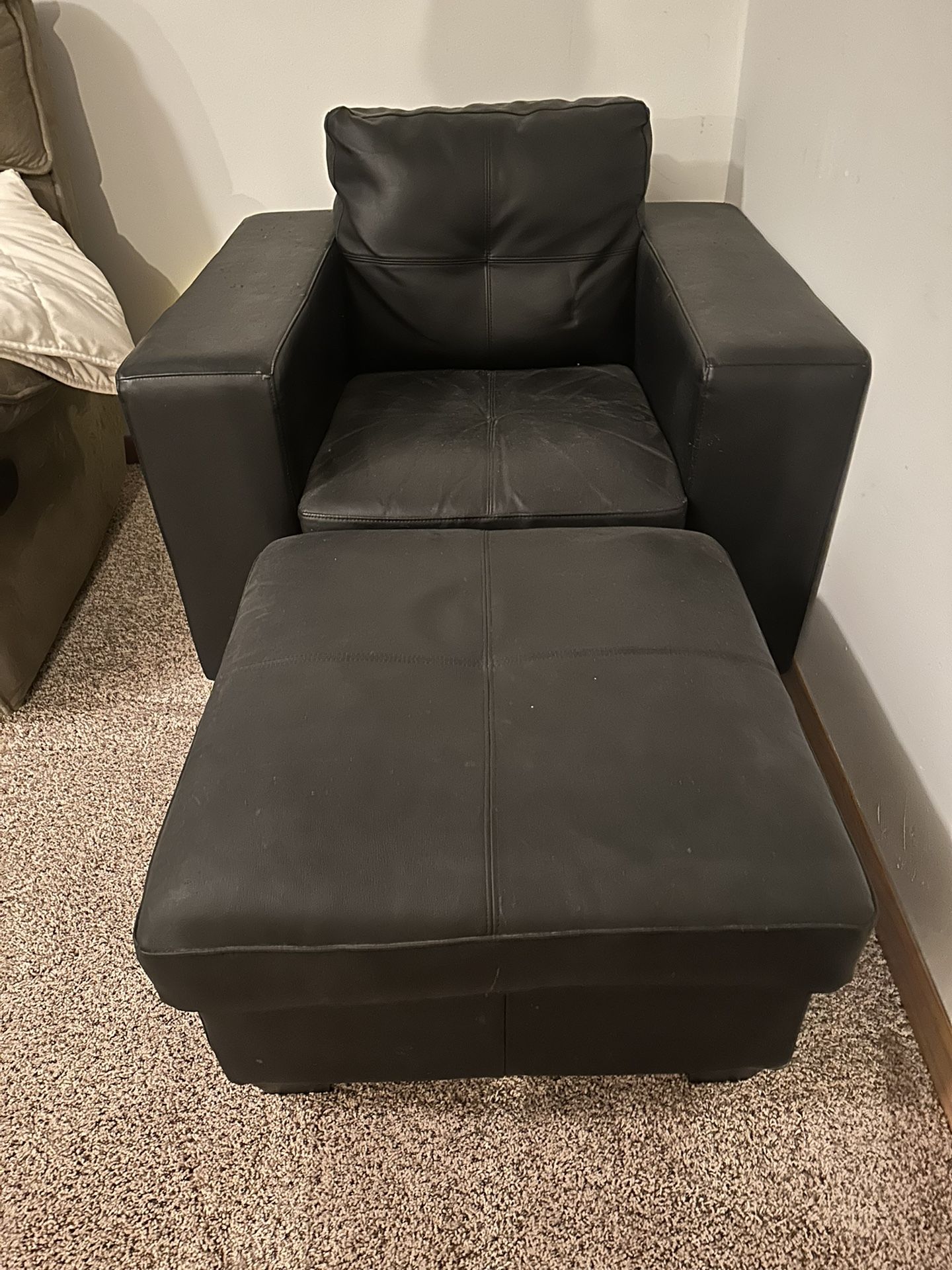 Chair And Ottoman