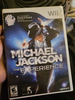 Nintendo Wii Game
Michael Jackson The Experience
With manual
Working perfectly