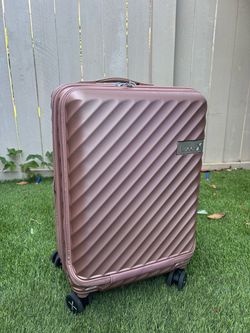 Rose Gold Hard Shell Spinner Luggage