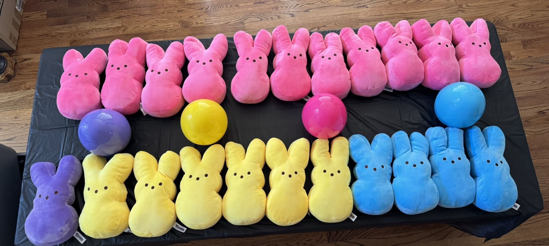 PEEP BUNNY, PEEP CONEJITO , Party, Easter, DIY Project, Fiesta, Pink, Blue, Yellow, Purple
