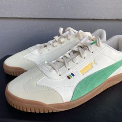 PUMA Men’s Club 5v5 Alpine Snow/Archive Green/Putty