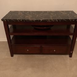 Marble Tv Stand