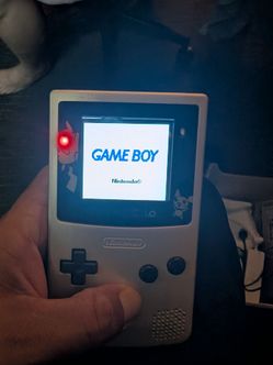 Gameboy Color Pokemon  gold and silver edition