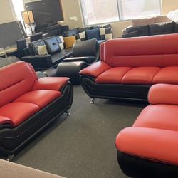 BRAND NEW 3 PIECES LIVING ROOM COUCH SET