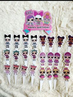 Lol Surprise Doll Cake Decorations