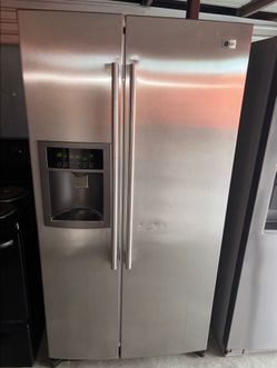 LG Stainless Steel Refrigerator And Freezer