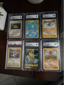Pokémon cards/slabs