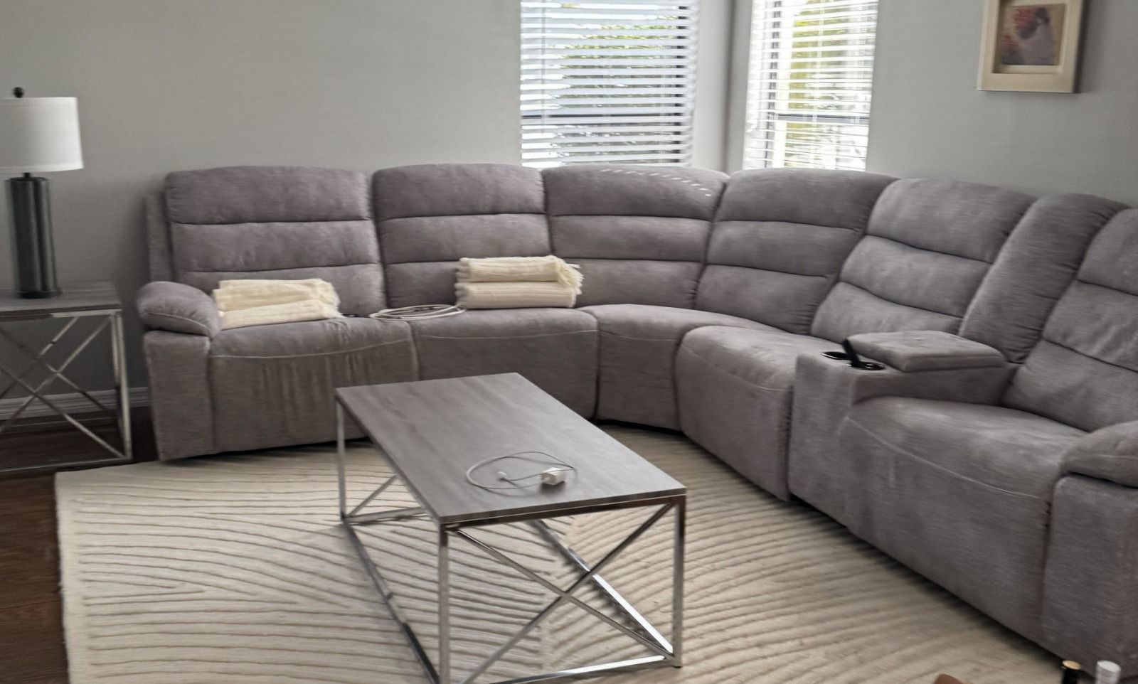 Power Reclining Sectional