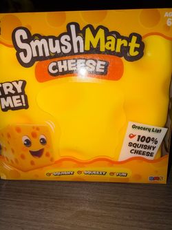 SmushMart Cheese Squishy Toy