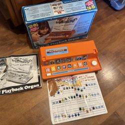 Kids Vintage Kenner Play And Playback Organ Shipping Available 