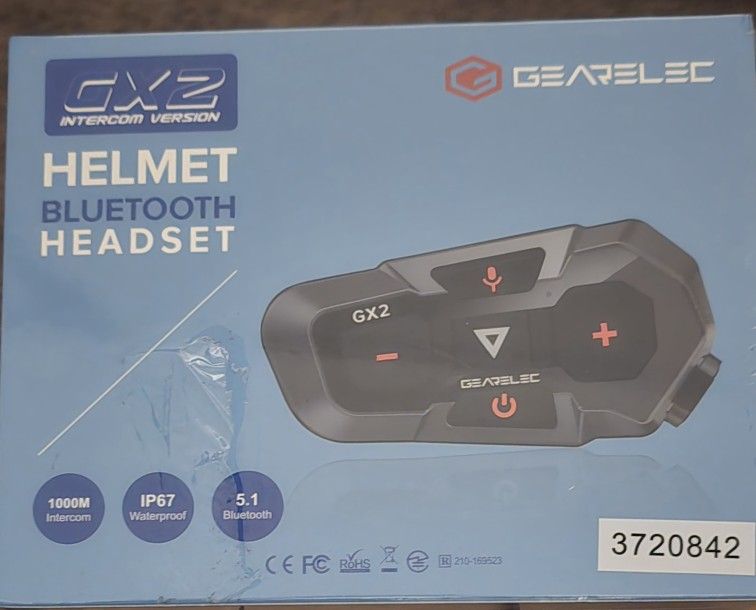 Bluetooth Helmet Headset