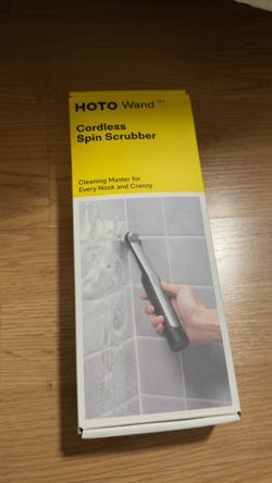 HOTO Wand Cordless Spin Scrubber – New in Box