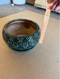 Planter ceramic medium