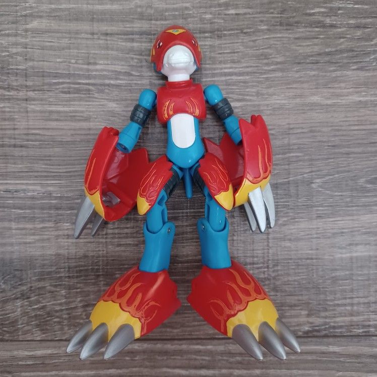 Digimon Digivolving Digi-Egg of Courage Flamedramon