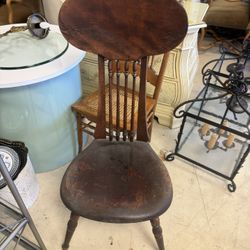 Early 19Th Century Wood Chair 