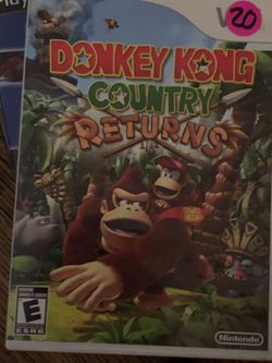 Donkey Kong Country Returns Nintendo Wii
