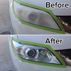 Headlight Restore Items.  Renew your headlights 