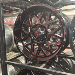 (4) 20x9 New Wheels  6x139.7=6x5.5 