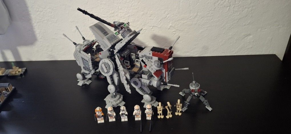 Lego Star Wars AT-TE Walker Set (Pre-Used)