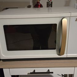 White Microwave 