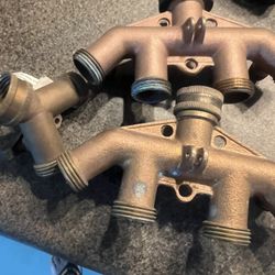 Copper Water Hoses Hook Up 
