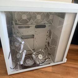 Corsair PC Case- 5000D CORE AIRFLOW Mid-Tower ATX PC Case — White