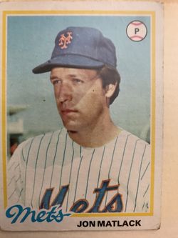 Baseball collectors card