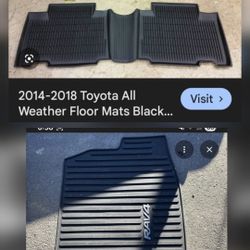 '14-'18 Rav4 Mats