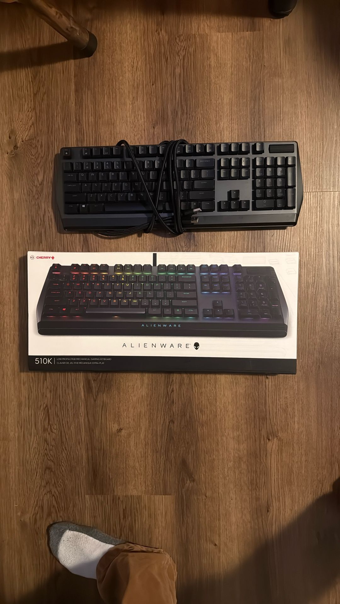 Alienware 510k Low Profile RGB Mechanical Gaming Keyboard With Box