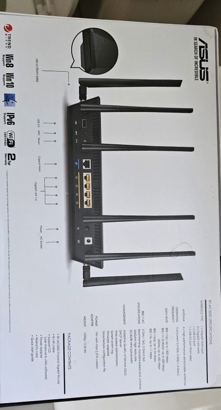 Asus RT-3200 Tri-Band Router