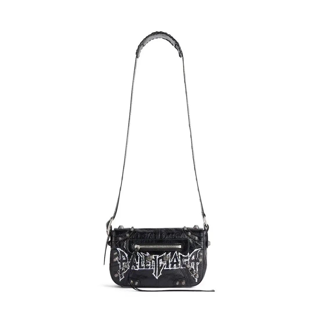 Balenciaga Le Cagole Xs Flap Bag Diy Metal 'Black'