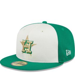 New Era Houston Astros St. Patrick’s Day Fitted Cap. Size 7