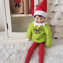 Embroidered The Ginch Fleece Sweater For Elf On the Shelf
