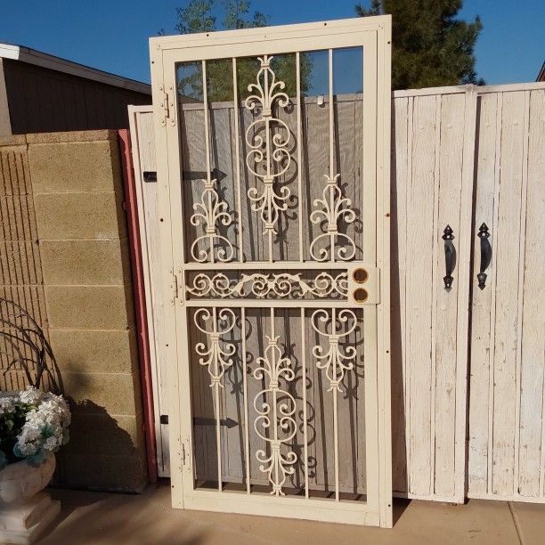 Security Door with Frame - $150
